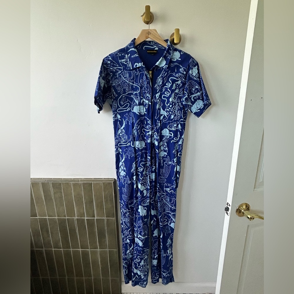 Nooworks Blue Dogs Coveralls